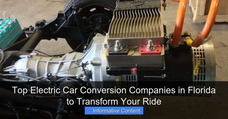 Top Electric Car Conversion Companies in Florida to Transform Your Ride