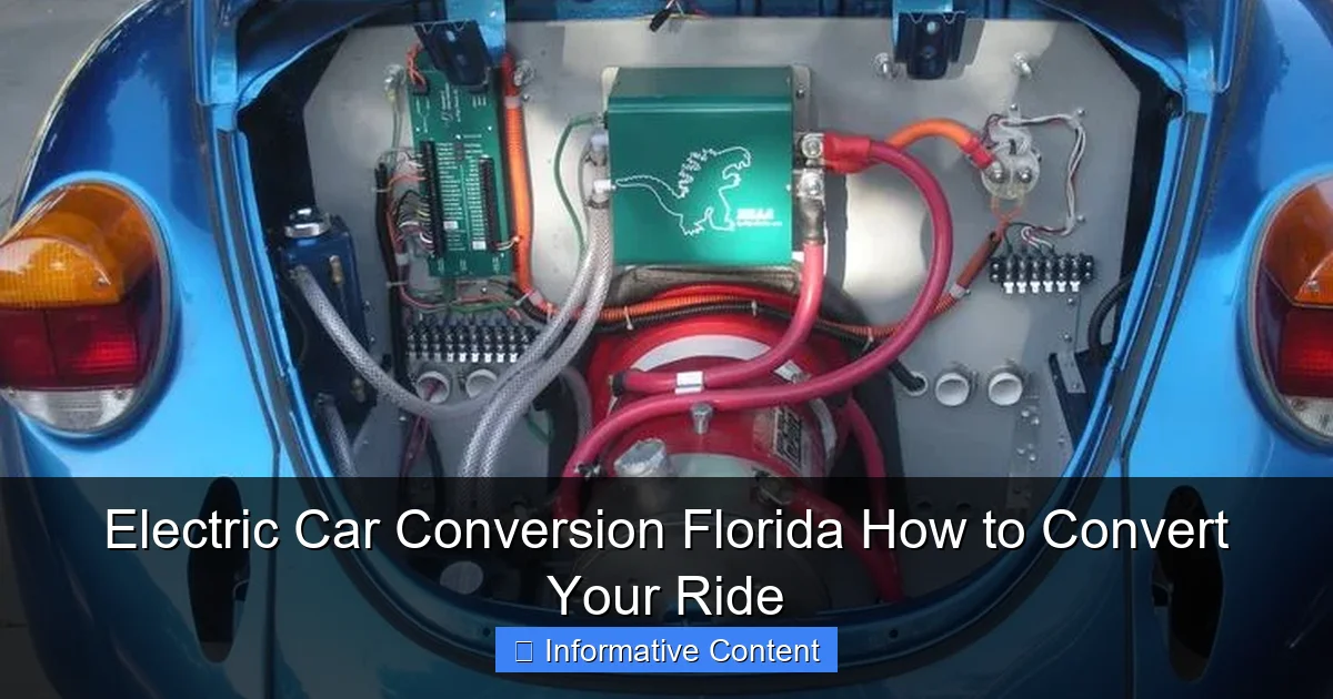 Electric Car Conversion Florida How to Convert Your Ride
