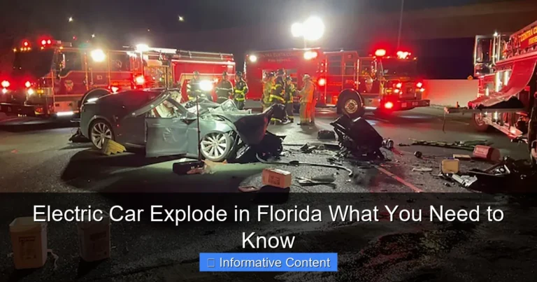 Electric Car Explode in Florida What You Need to Know