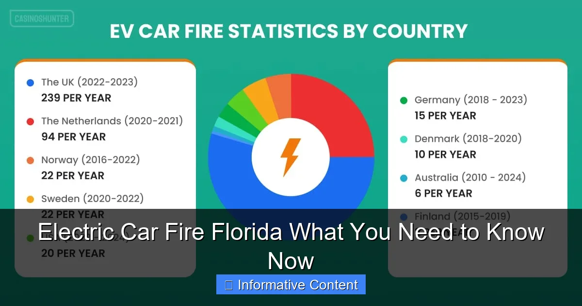 Electric Car Fire Florida What You Need to Know Now