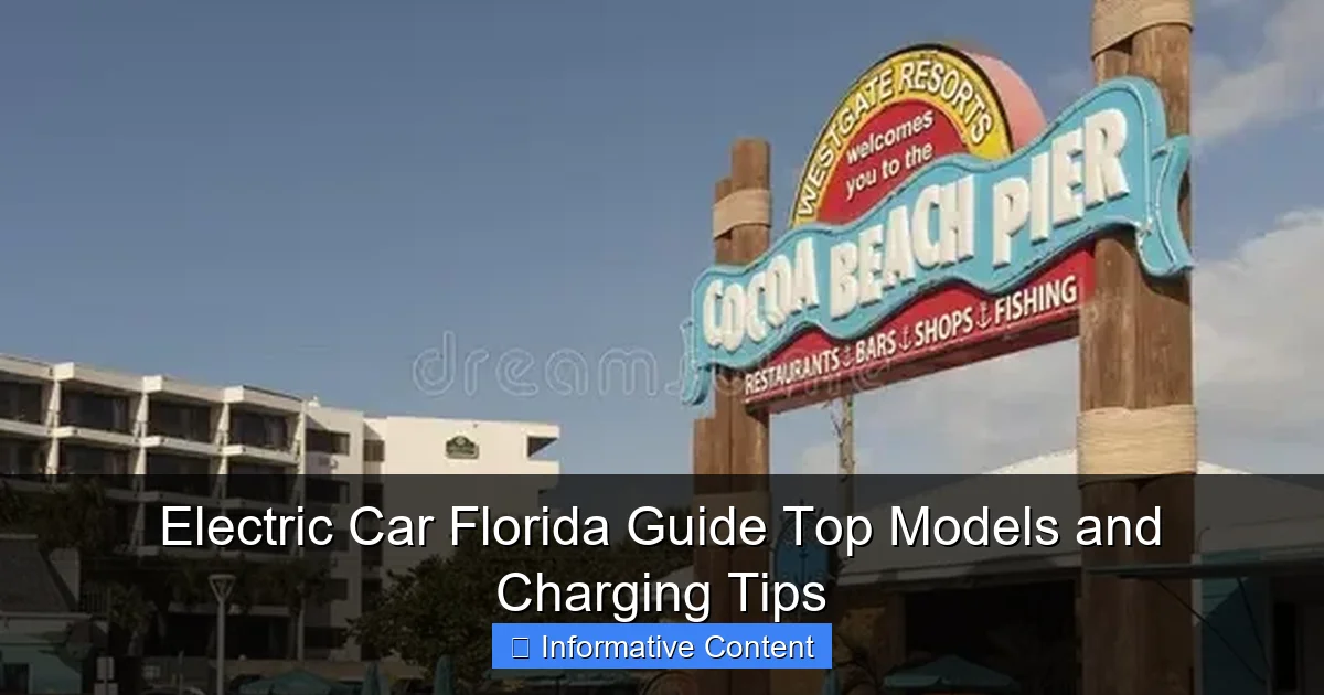 Electric Car Florida Guide Top Models and Charging Tips