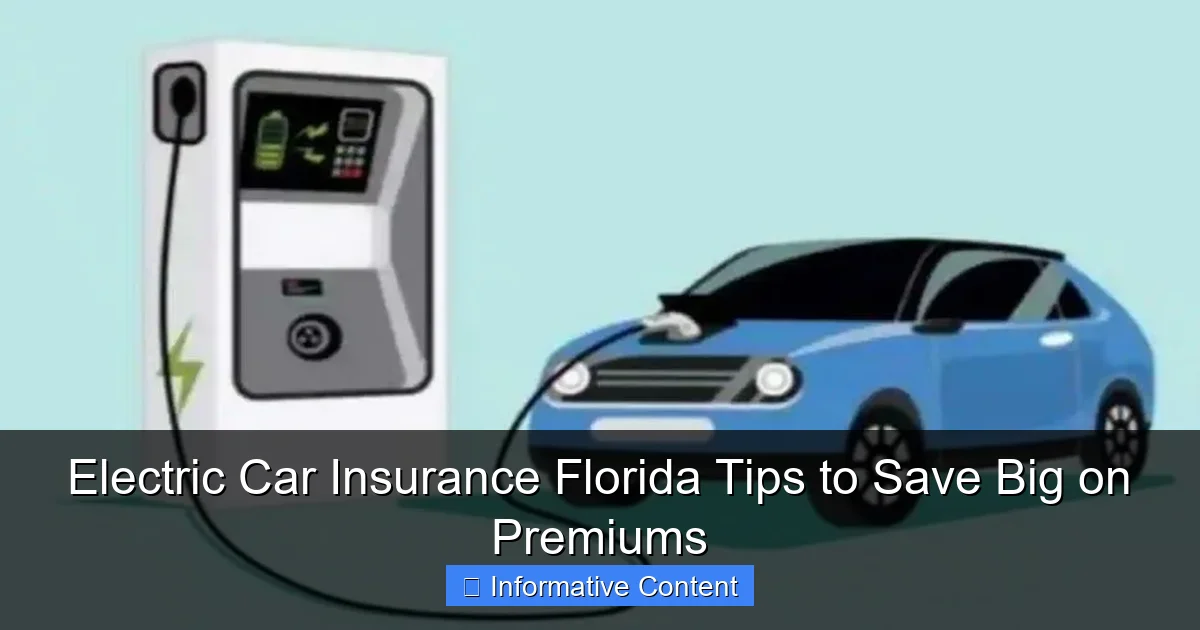 Electric Car Insurance Florida Tips to Save Big on Premiums