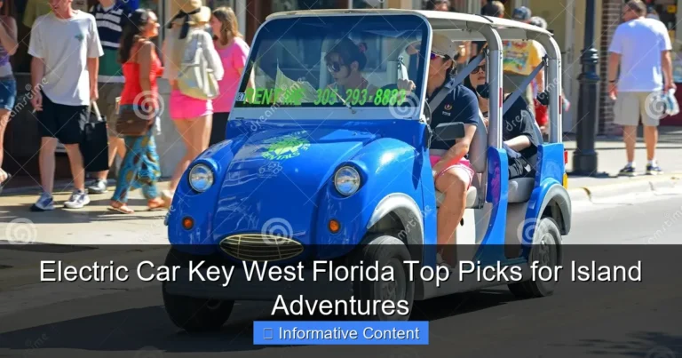 Electric Car Key West Florida Top Picks for Island Adventures