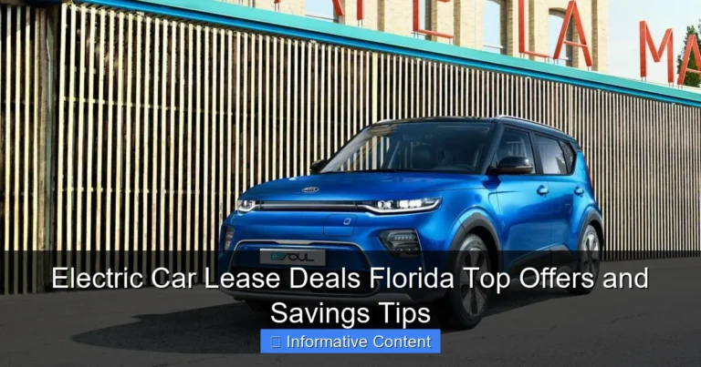 Electric Car Lease Deals Florida Top Offers and Savings Tips