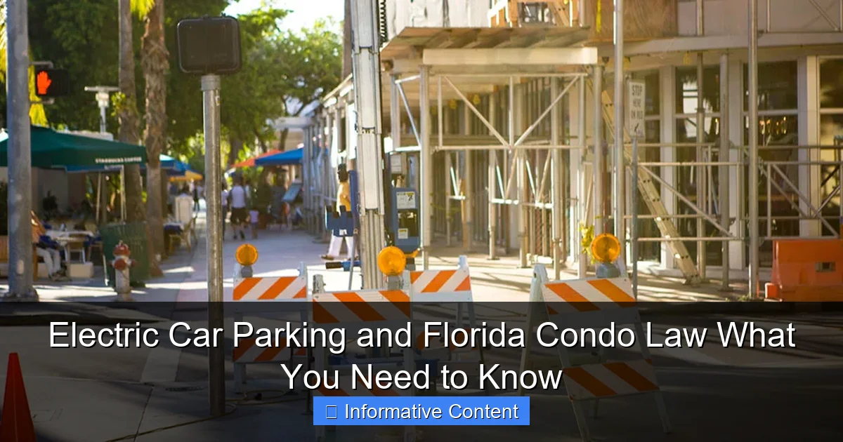 Electric Car Parking and Florida Condo Law What You Need to Know
