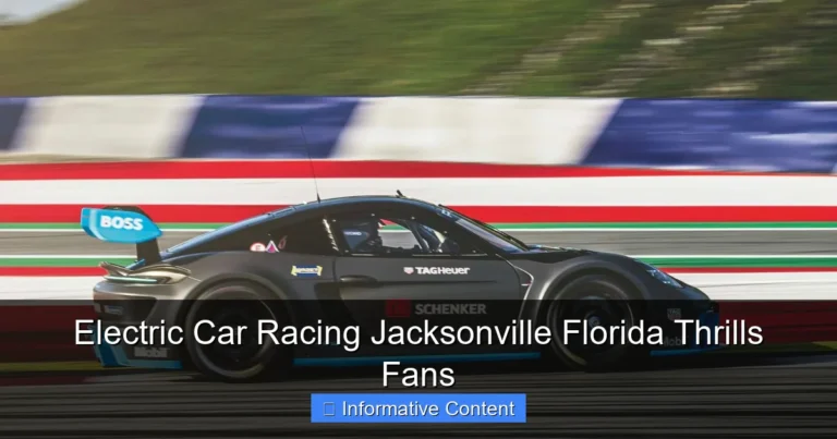 Electric Car Racing Jacksonville Florida Thrills Fans