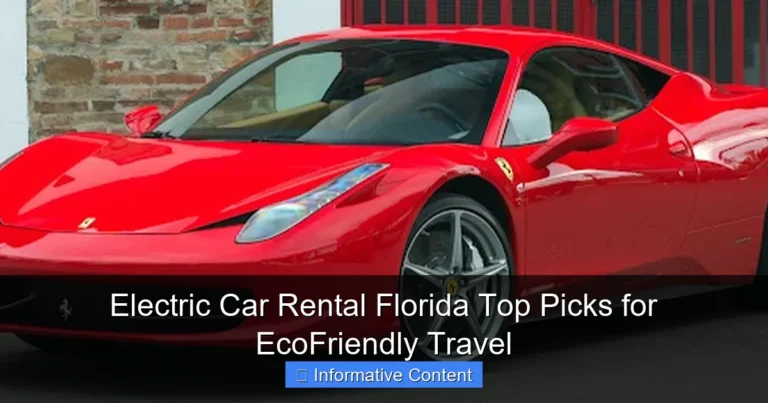 Electric Car Rental Florida Top Picks for EcoFriendly Travel