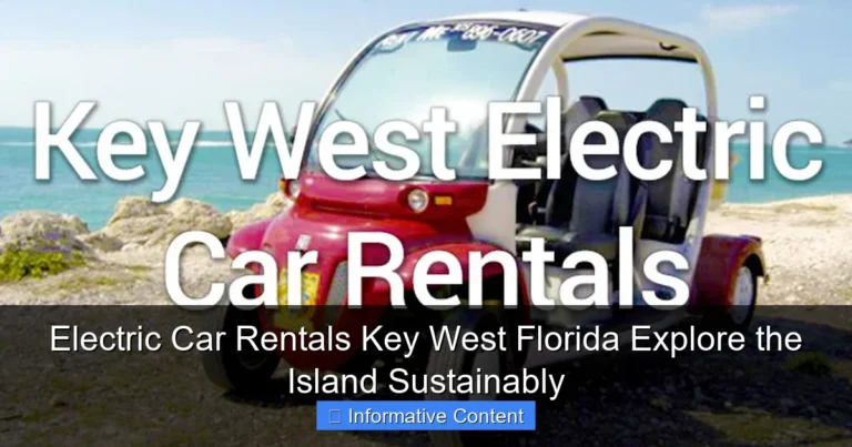 Electric Car Rentals Key West Florida Explore the Island Sustainably