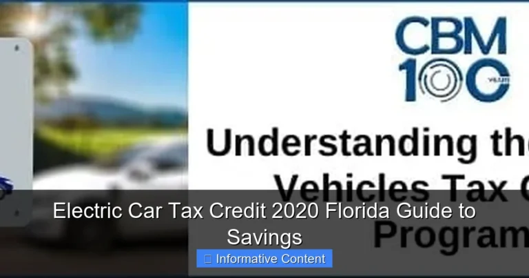 Electric Car Tax Credit 2020 Florida Guide to Savings