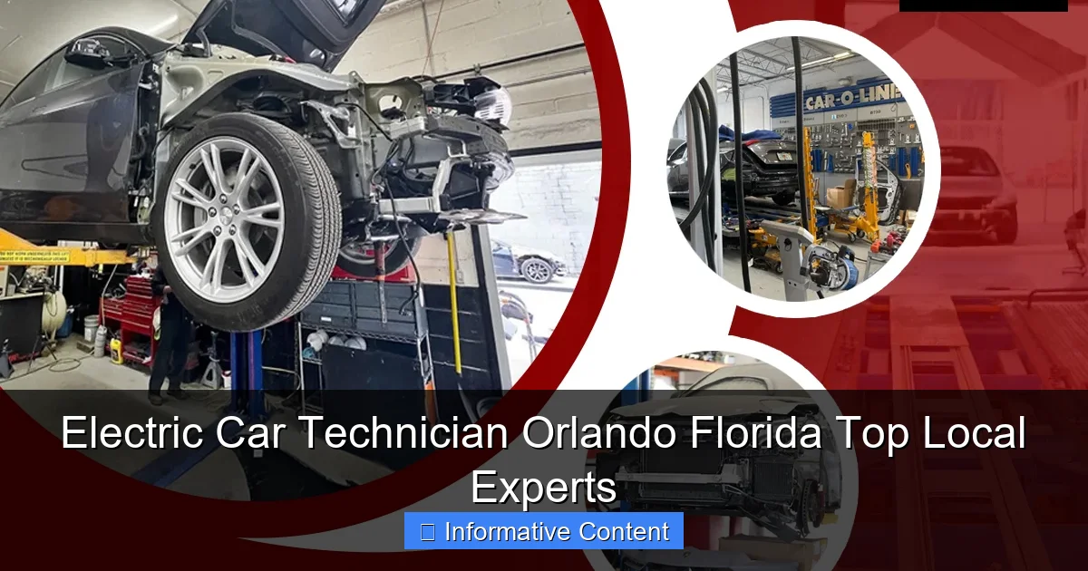 Electric Car Technician Orlando Florida Top Local Experts