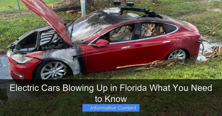 Electric Cars Blowing Up in Florida What You Need to Know