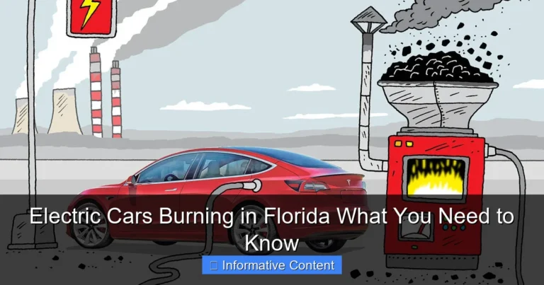 Electric Cars Burning in Florida What You Need to Know
