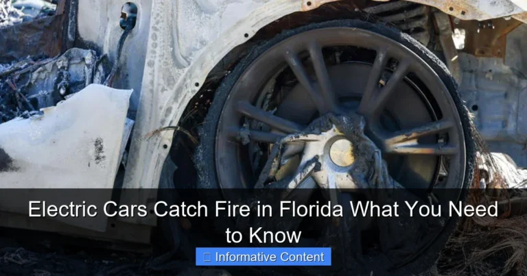 Electric Cars Catch Fire in Florida What You Need to Know
