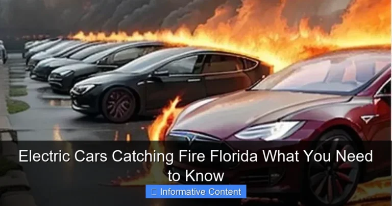 Electric Cars Catching Fire Florida What You Need to Know
