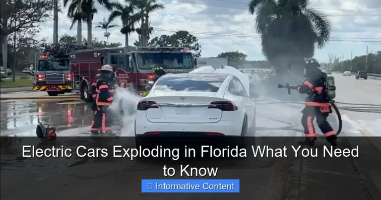 Electric Cars Exploding in Florida What You Need to Know