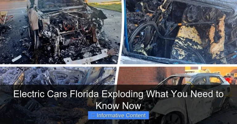 Electric Cars Florida Exploding What You Need to Know Now
