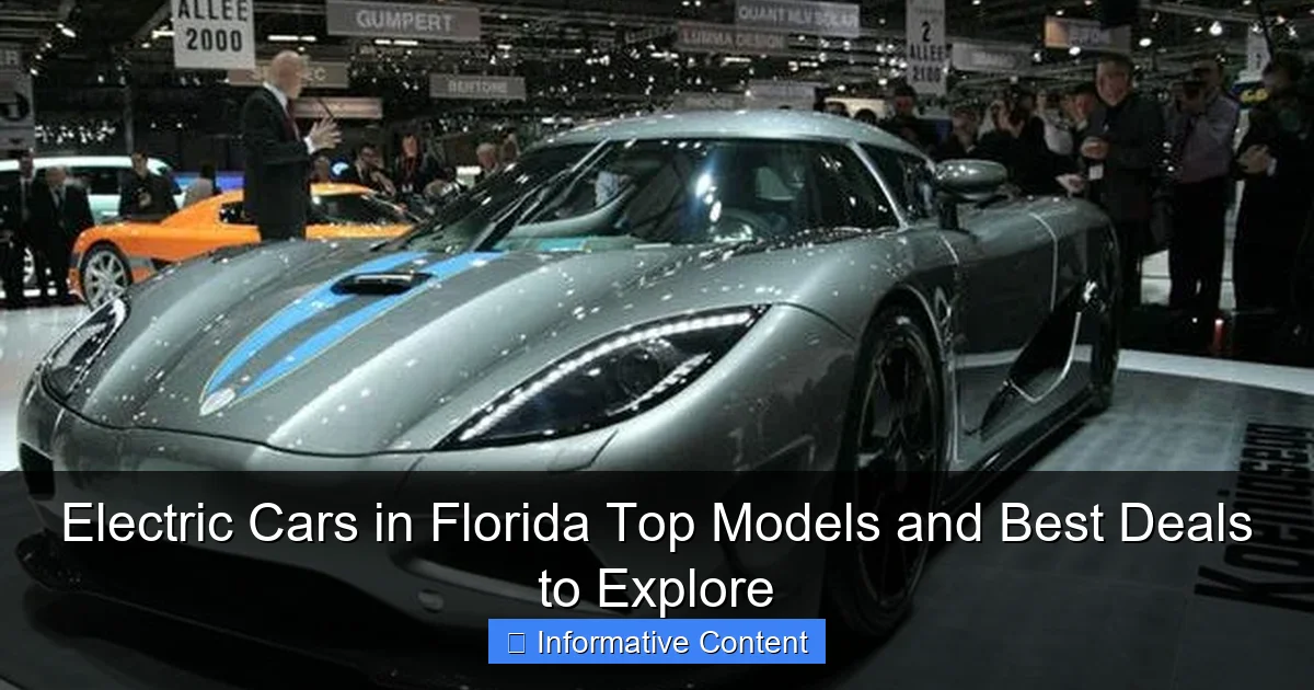 Electric Cars in Florida Top Models and Best Deals to Explore