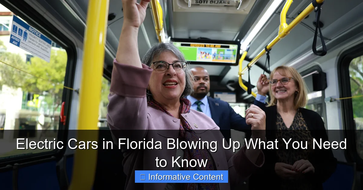 Electric Cars in Florida Blowing Up What You Need to Know