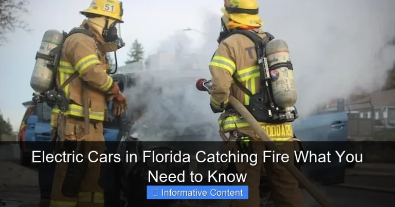 Electric Cars in Florida Catching Fire What You Need to Know