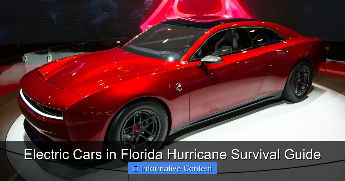 Electric Cars in Florida Hurricane Survival Guide