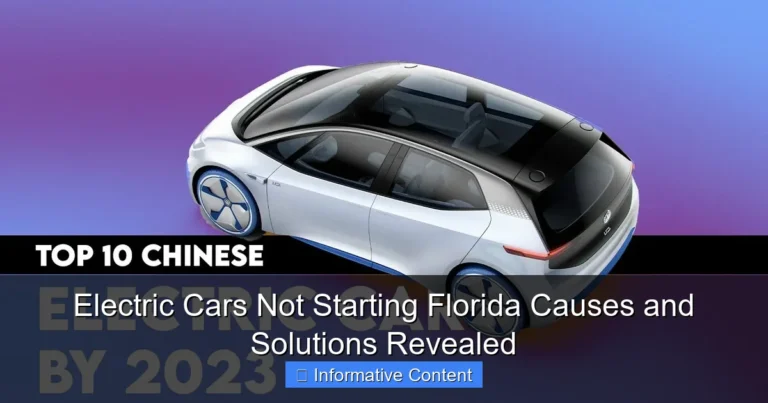 Electric Cars Not Starting Florida Causes and Solutions Revealed