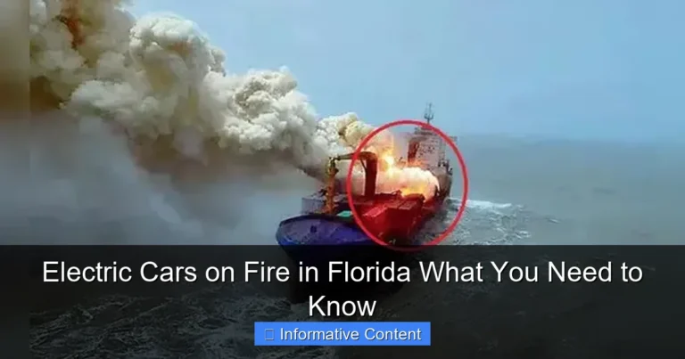 Electric Cars on Fire in Florida What You Need to Know