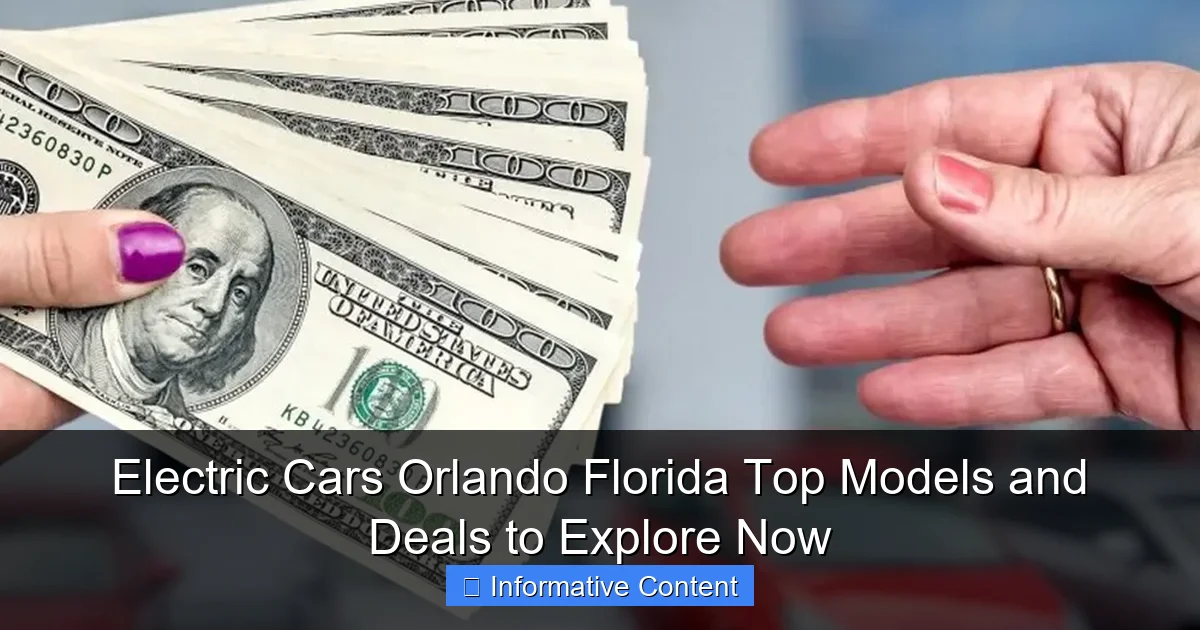 Electric Cars Orlando Florida Top Models and Deals to Explore Now