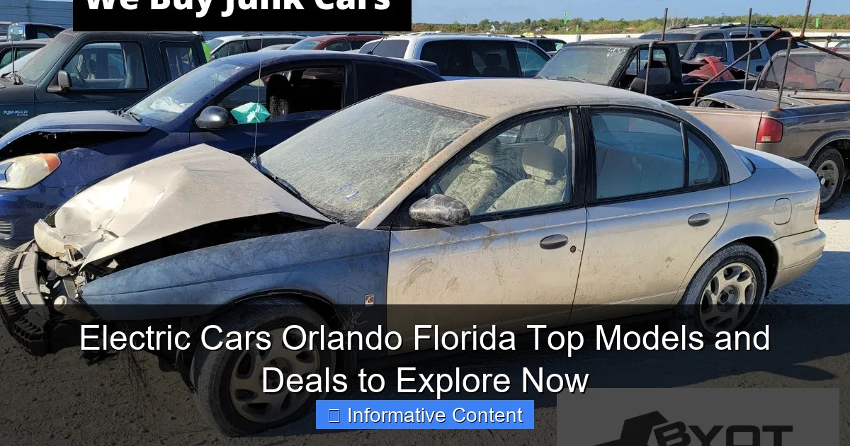 Electric Cars Orlando Florida Top Models and Deals to Explore Now