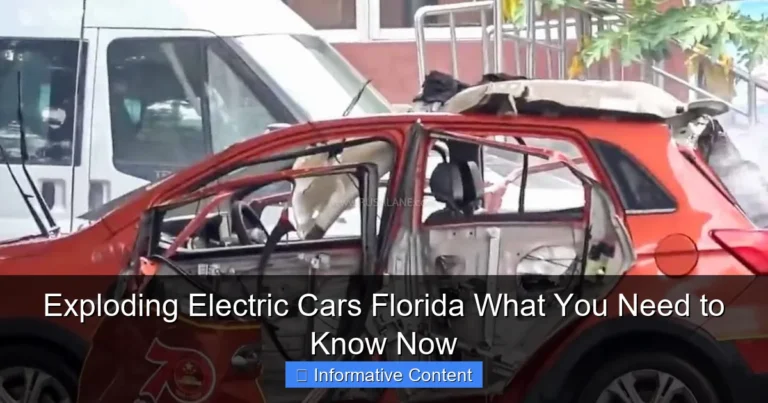 Exploding Electric Cars Florida What You Need to Know Now