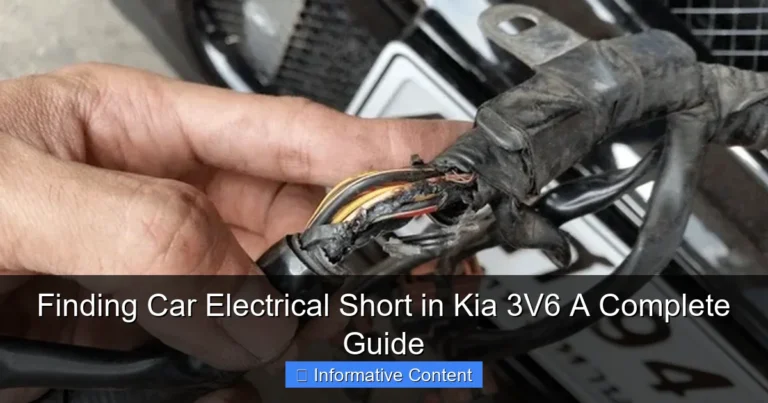 Finding Car Electrical Short in Kia 3V6 A Complete Guide
