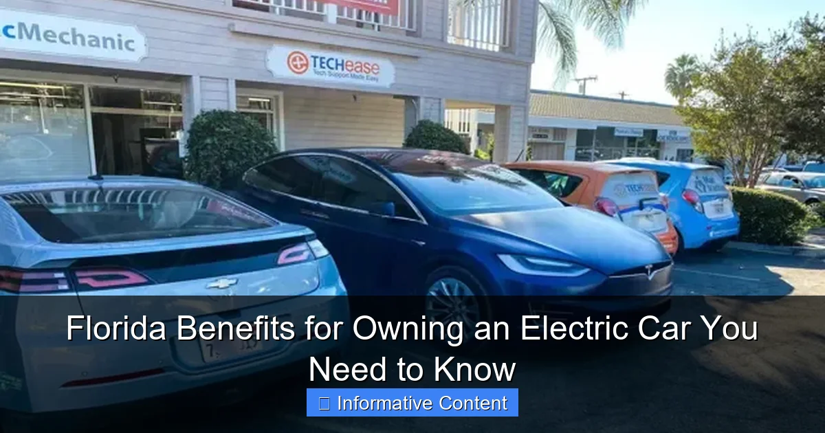 Florida Benefits for Owning an Electric Car You Need to Know