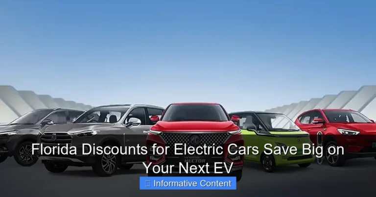 Florida Discounts for Electric Cars Save Big on Your Next EV