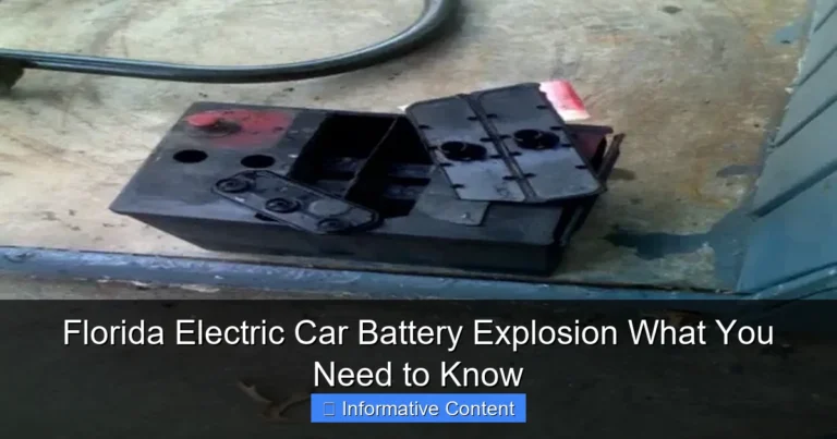 Florida Electric Car Battery Explosion What You Need to Know