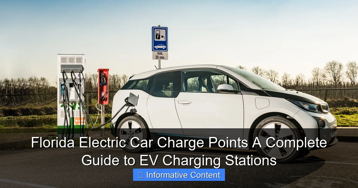 Florida Electric Car Charge Points A Complete Guide to EV Charging Stations