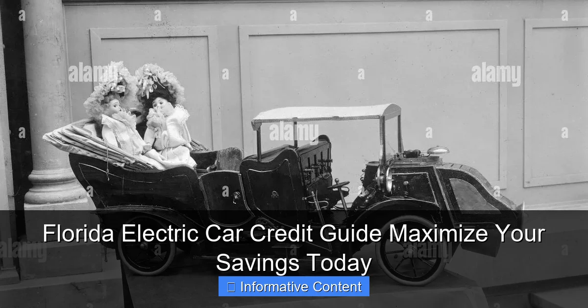 Florida Electric Car Credit Guide Maximize Your Savings Today