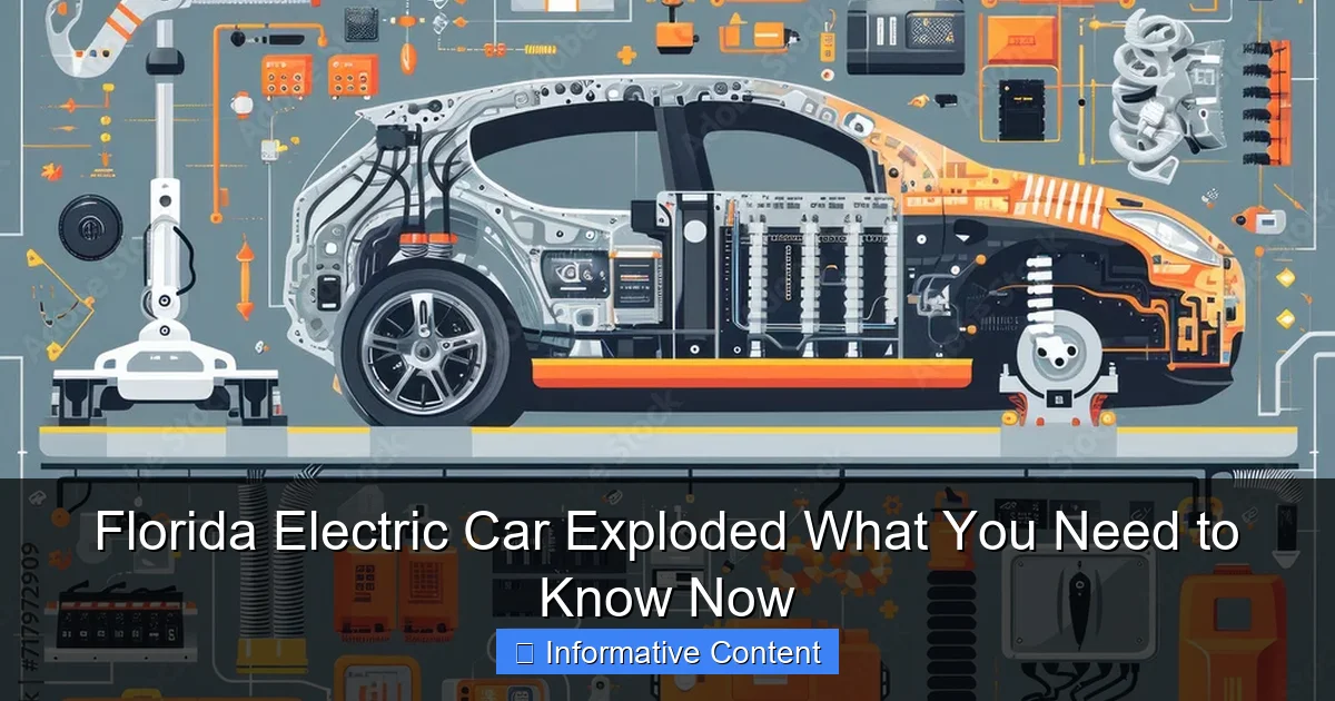 Florida Electric Car Exploded What You Need to Know Now