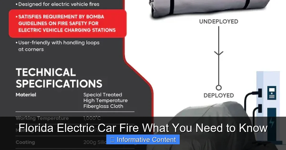 Florida Electric Car Fire What You Need to Know
