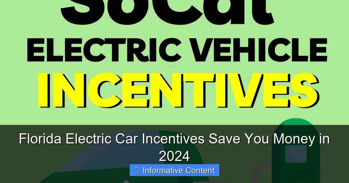 Florida Electric Car Incentives Save You Money in 2024