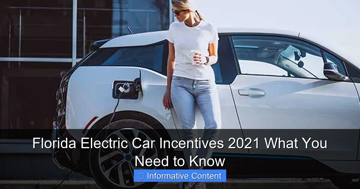 Florida Electric Car Incentives 2021 What You Need to Know