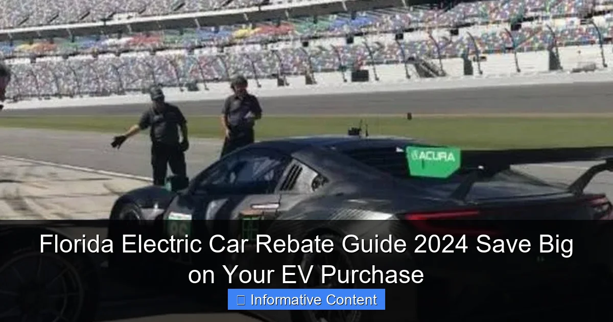 Florida Electric Car Rebate Guide 2024 Save Big on Your EV Purchase