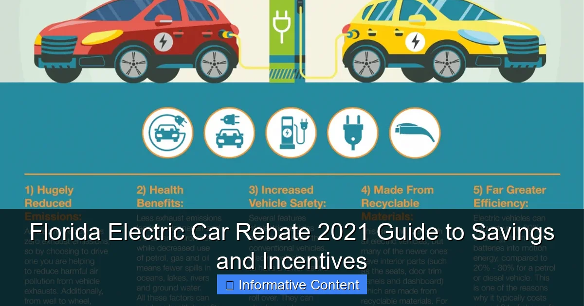 Florida Electric Car Rebate 2021 Guide to Savings and Incentives
