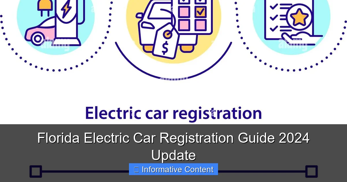 Florida Electric Car Registration Guide 2024 Update