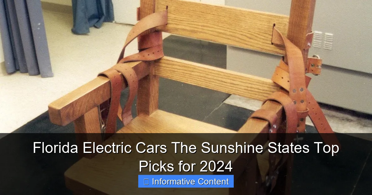 Florida Electric Cars The Sunshine States Top Picks for 2024