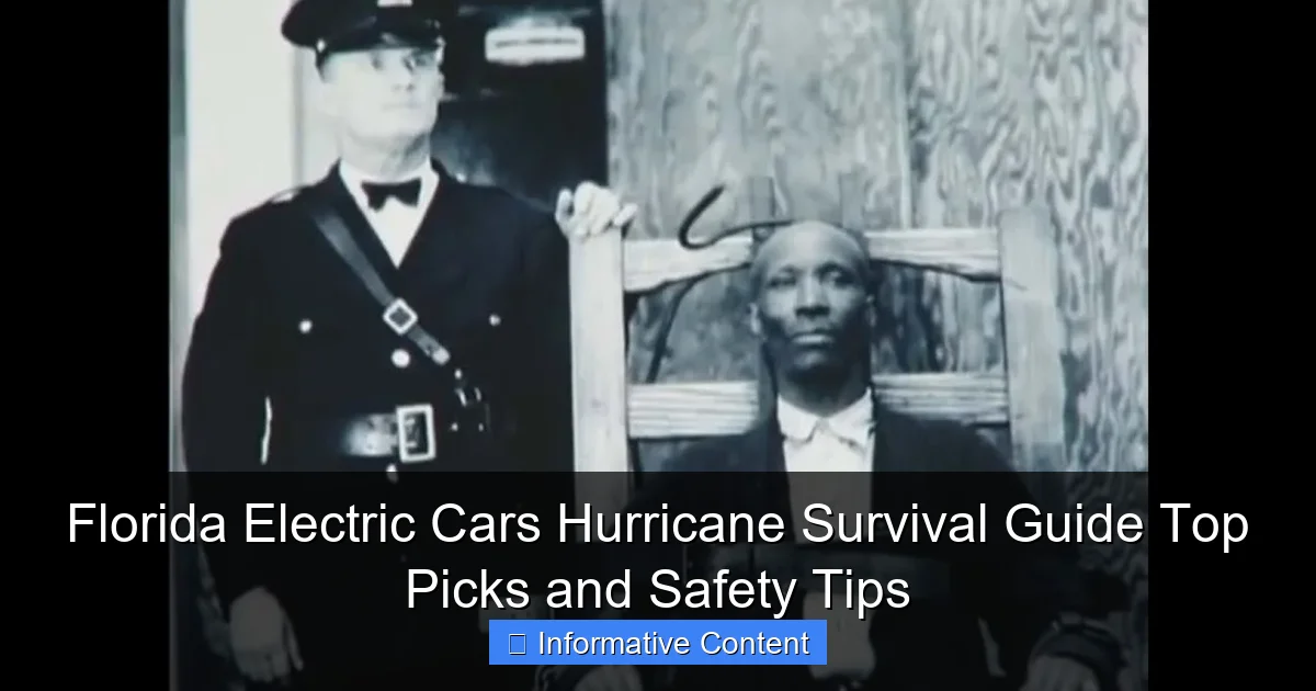 Florida Electric Cars Hurricane Survival Guide Top Picks and Safety Tips