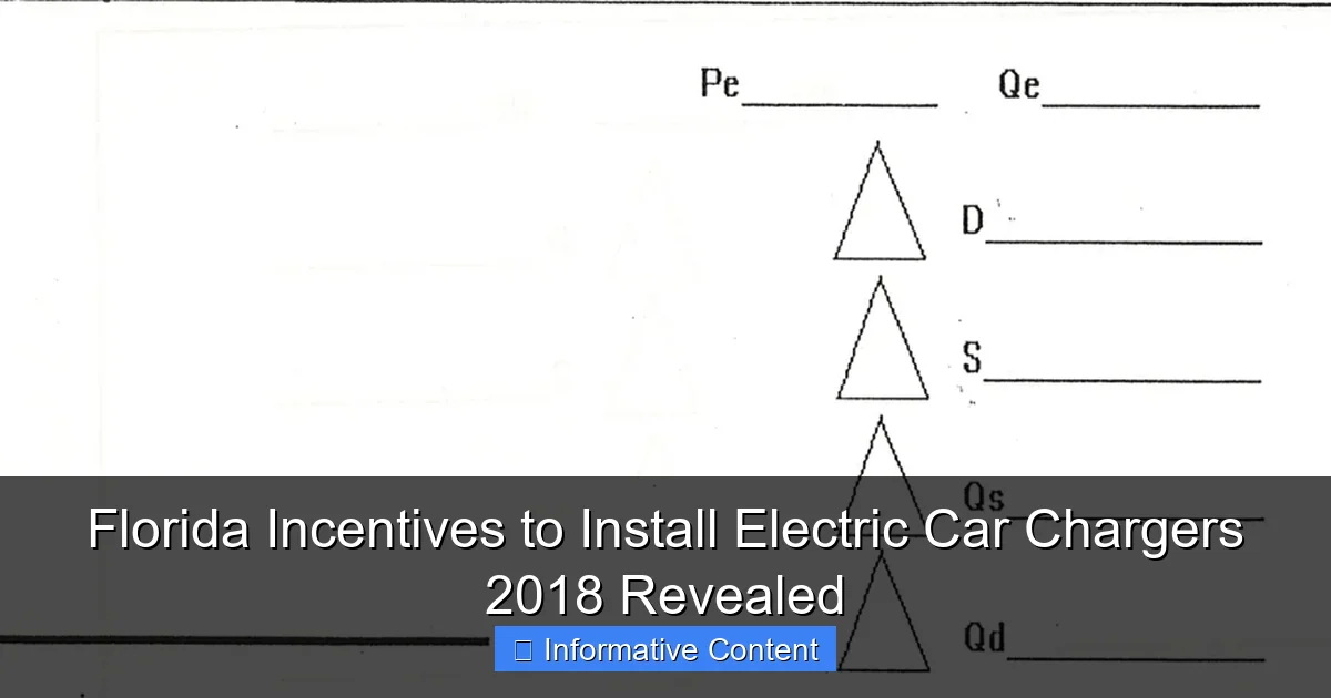 Florida Incentives to Install Electric Car Chargers 2018 Revealed