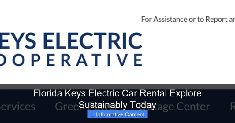 Florida Keys Electric Car Rental Explore Sustainably Today