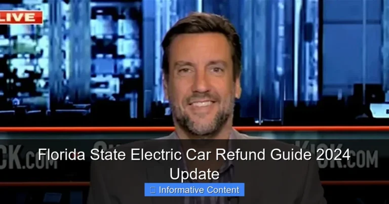 Florida State Electric Car Refund Guide 2024 Update
