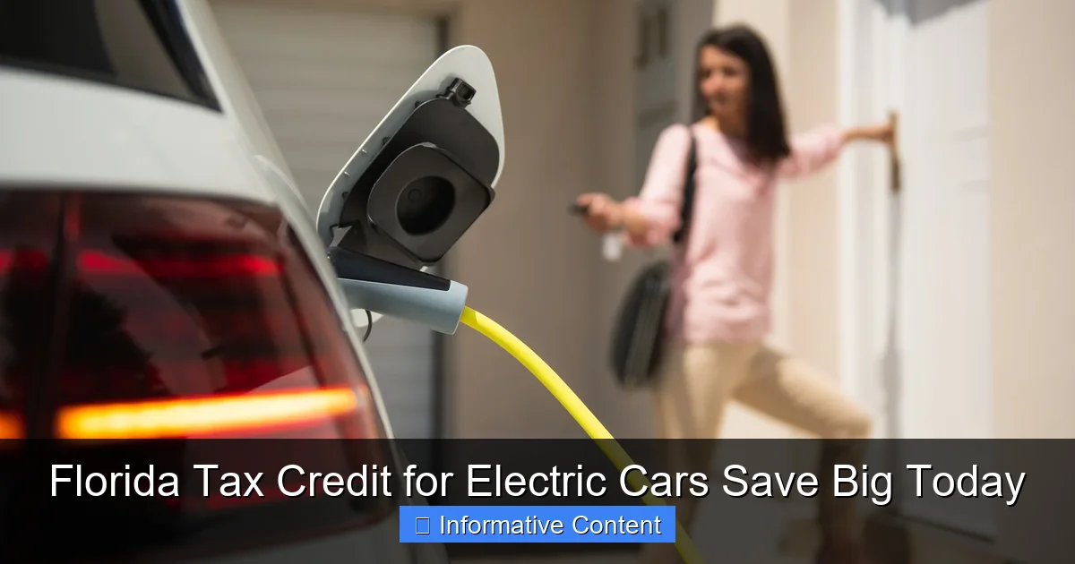 Florida Tax Credit for Electric Cars Save Big Today