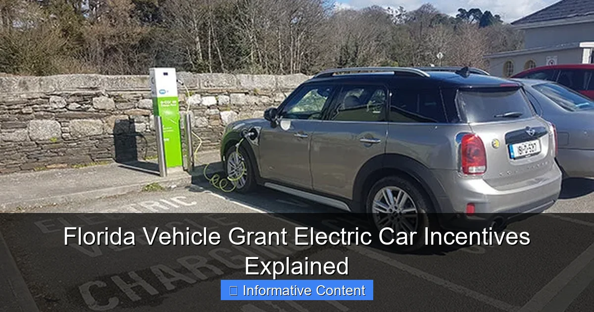 Florida Vehicle Grant Electric Car Incentives Explained
