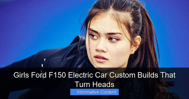 Girls Ford F150 Electric Car Custom Builds That Turn Heads